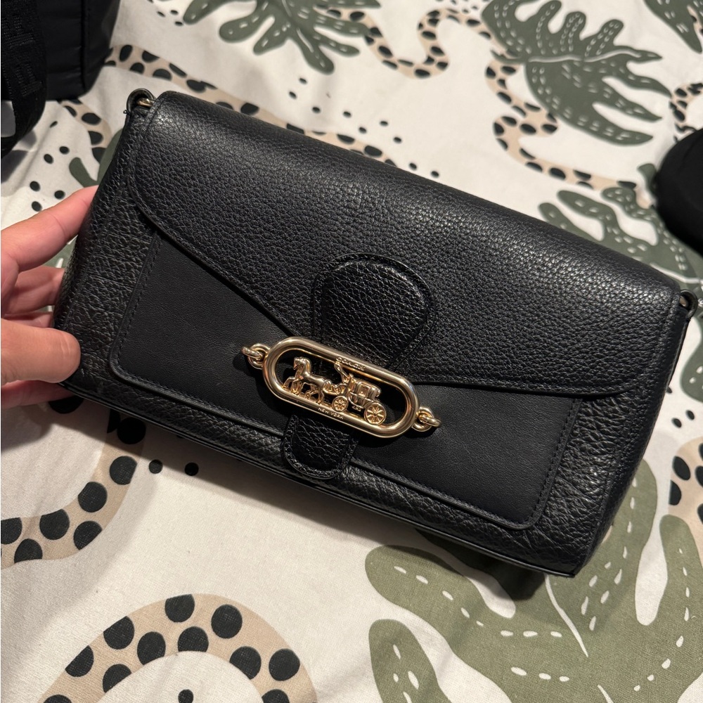 Coach Jade Shoulder Bag Black